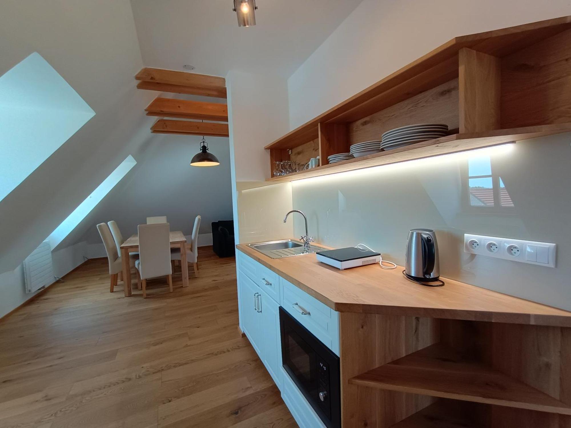 Apartmány Malý mnich Mníšek pod Brdy Kültér fotó